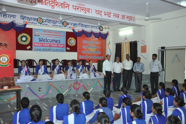 Naac Team in Prayer 